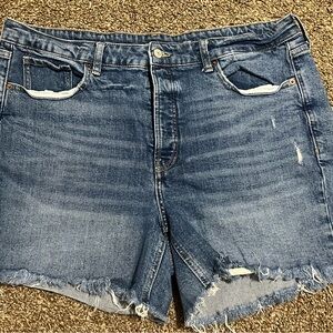 Old Navy Distressed Blue Jean Shorts